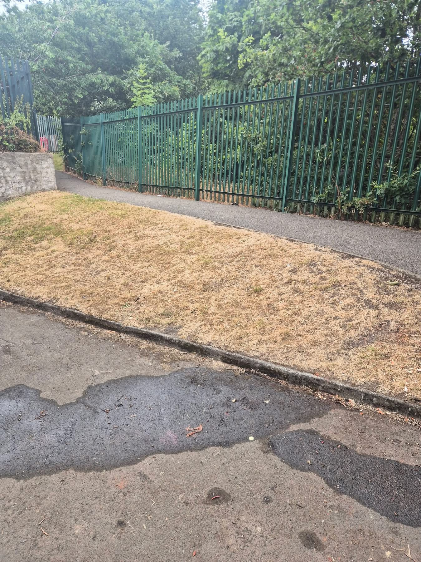 After: Scrap metal and pipework removal